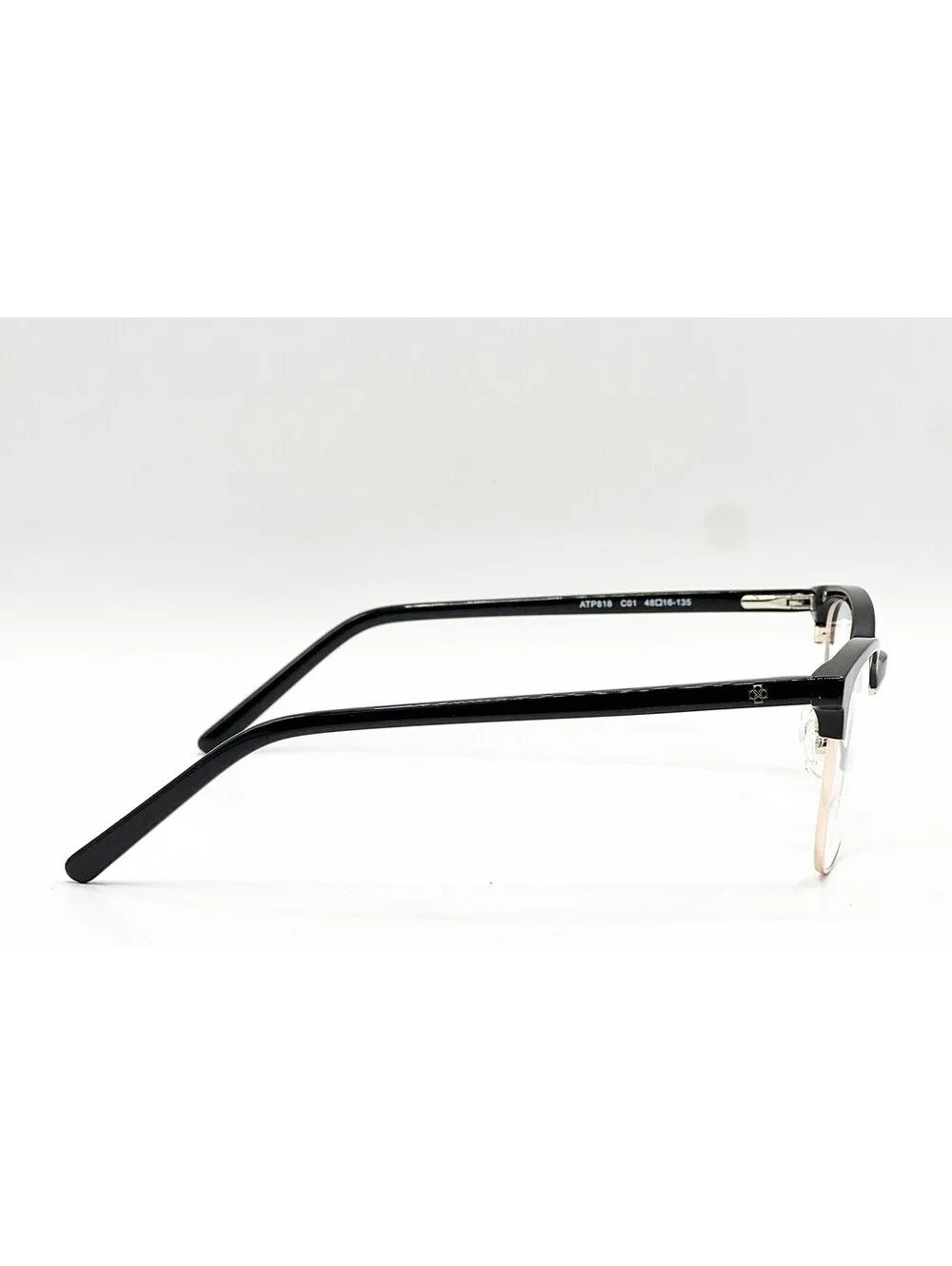 Ann Taylor Atp818 C01 Black Authentic Eyeglasses 48-16-135